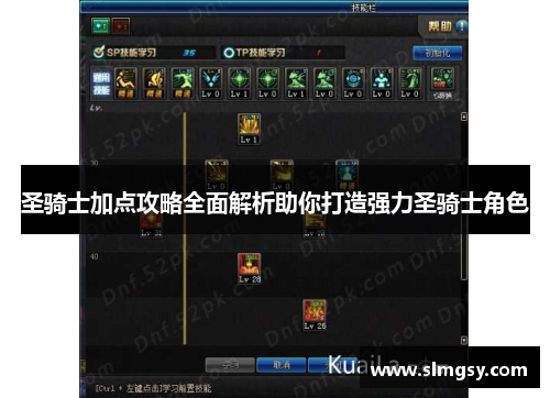 圣骑士加点攻略全面解析助你打造强力圣骑士角色